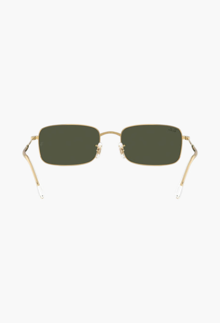 Gold Flash Rectangle Sunglasses 59mm - GLAM MODA