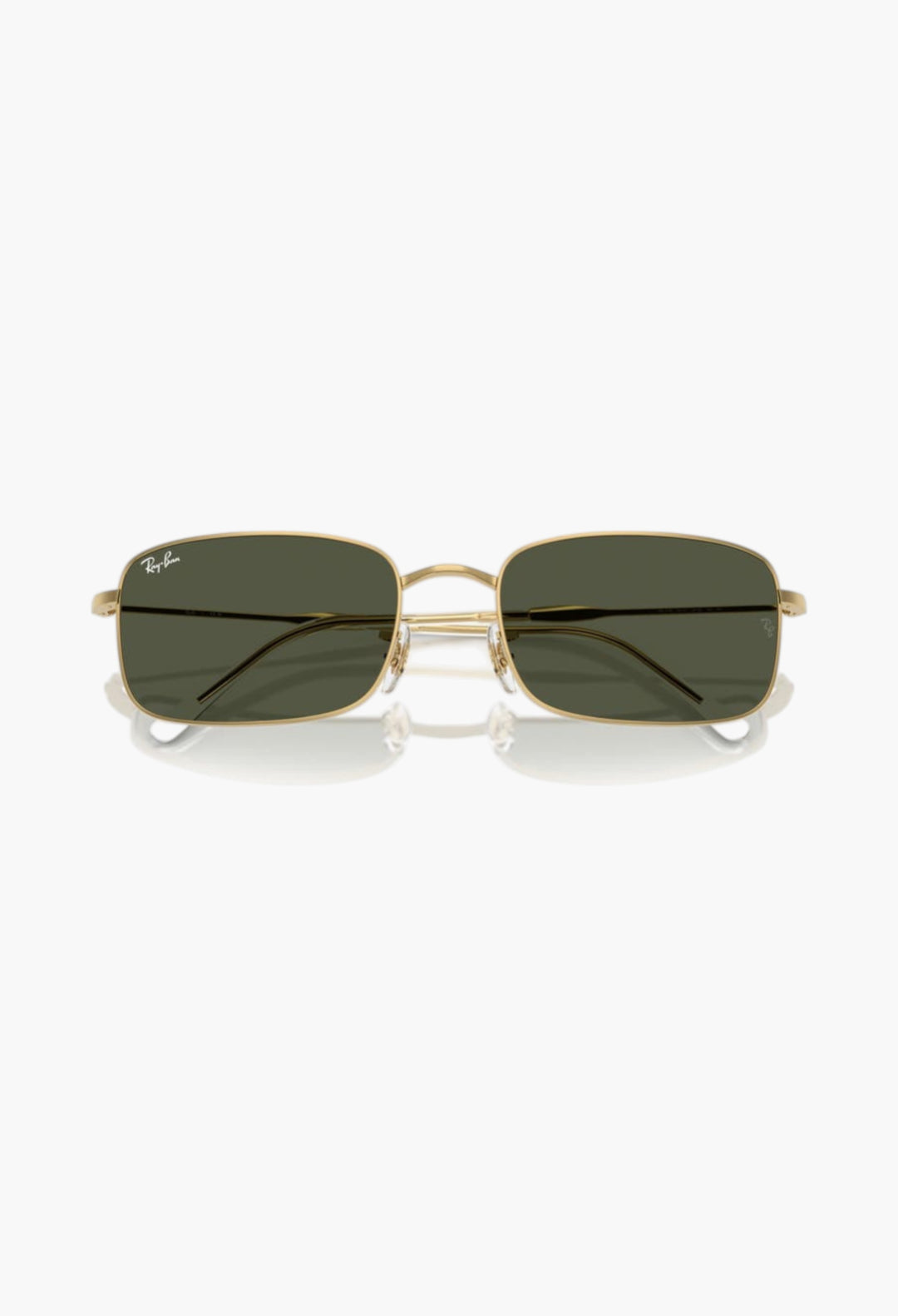 Gold Flash Rectangle Sunglasses 59mm - GLAM MODA