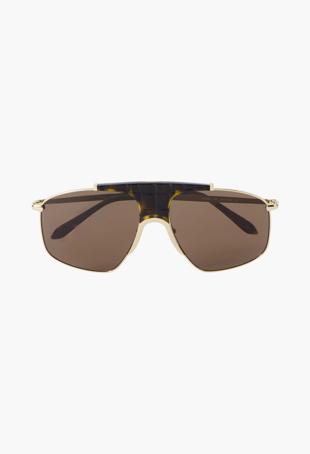 Aviator-Style Gold-Tone And Tortoiseshell Acetate Sunglasses - GLAM MODA