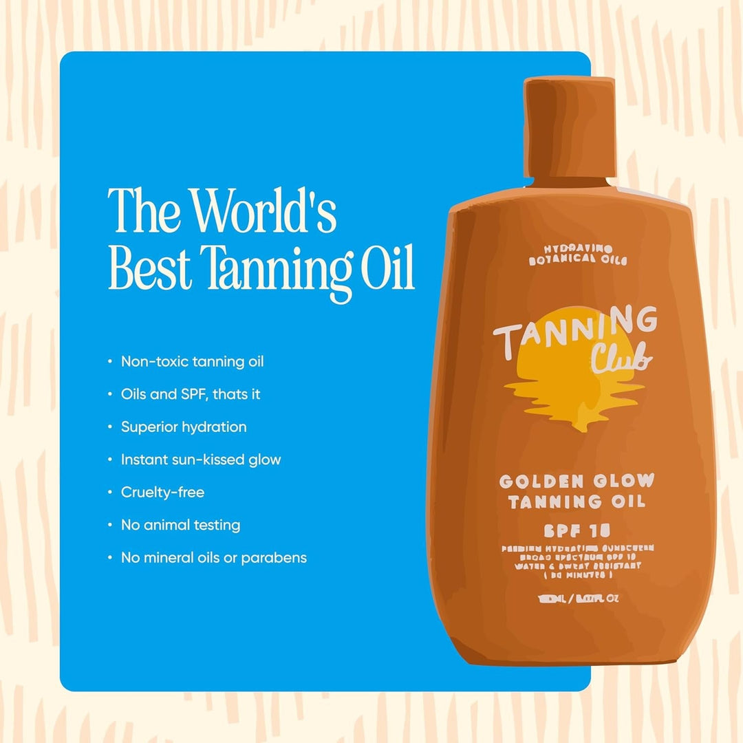 Golden Glow Tanning Oil - GLAM MODA