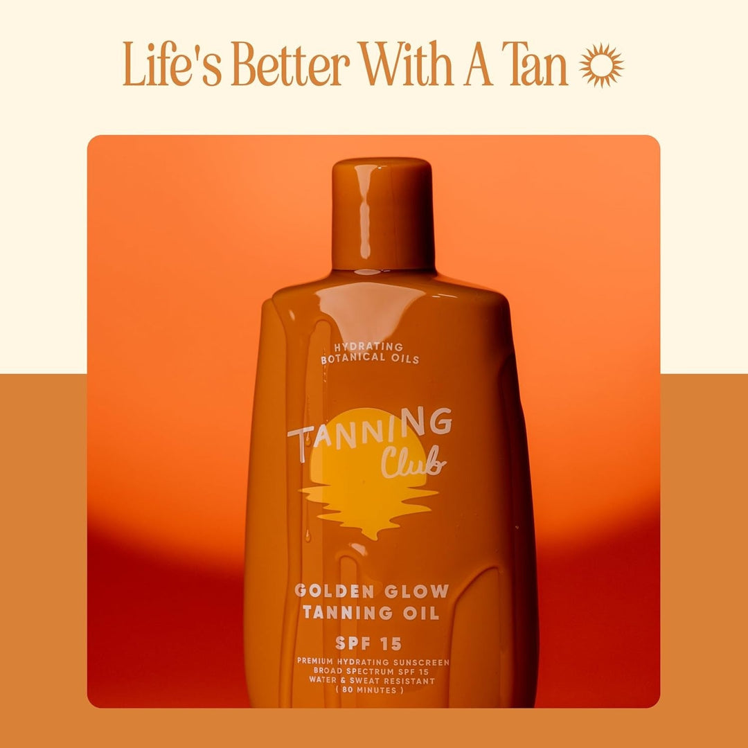Golden Glow Tanning Oil - GLAM MODA