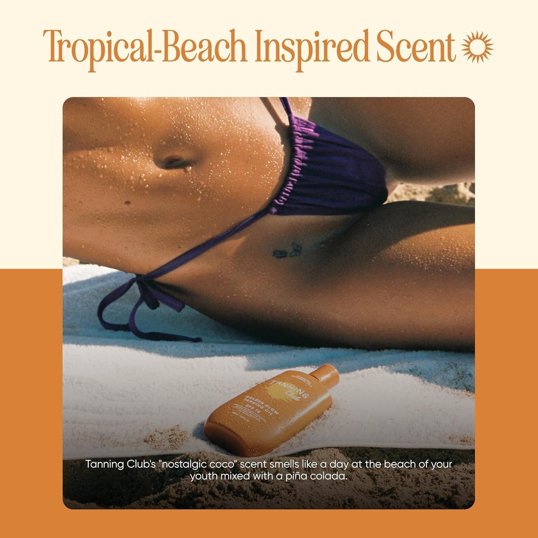 Golden Glow Tanning Oil - GLAM MODA