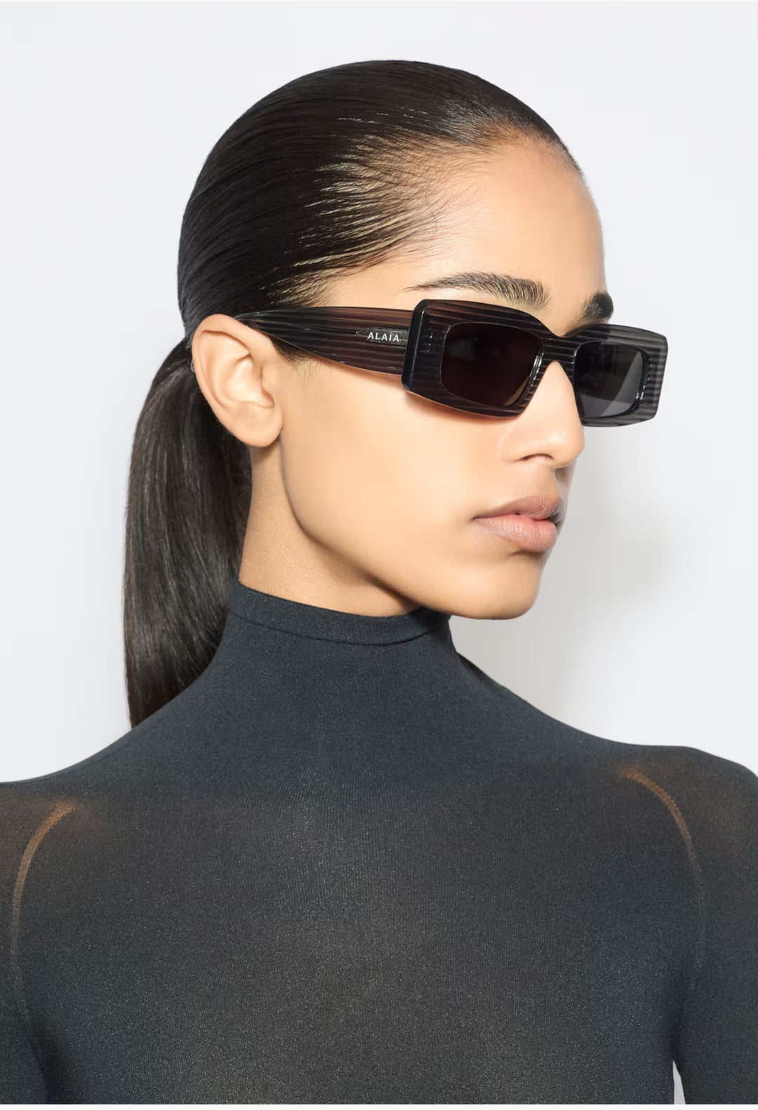 Gray - Rectangular Sunglasses - GLAM MODA