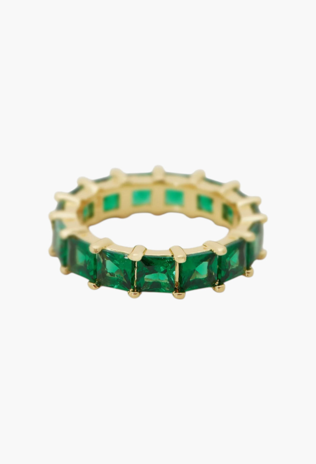 Green/Gold - Cocktail Ring - GLAM MODA