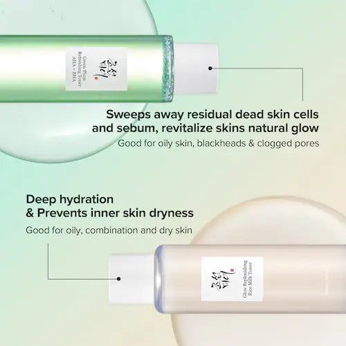 Green Plum Refreshing Toner for Gentle Exfoliating - GLAM MODA