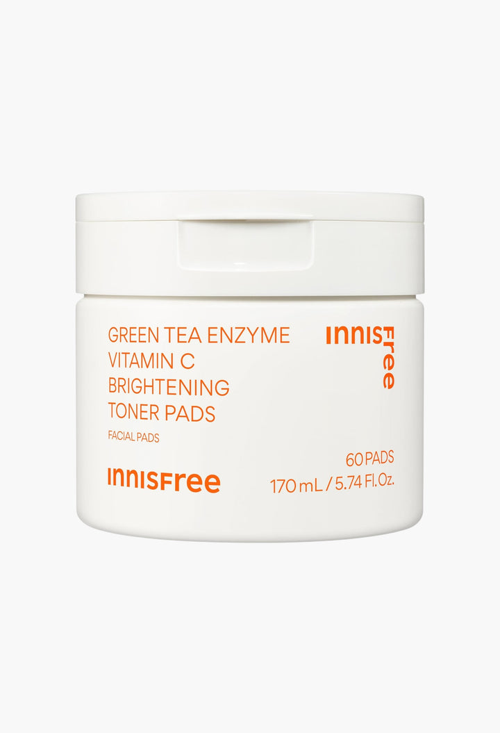 Green Tea Enzyme Vitamin C Brightening + Exfoliating Toner Pads - GLAM MODA