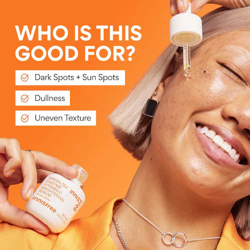 Green Tea Enzyme Vitamin C Brightening Serum - GLAM MODA