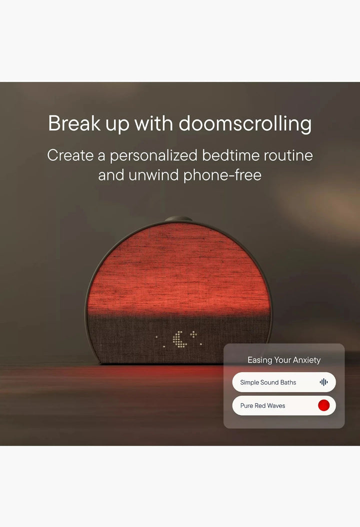 Restore 3 Smart Sunrise Alarm Clock Sound Machine Screen-Free Bedroom Sleep Guide