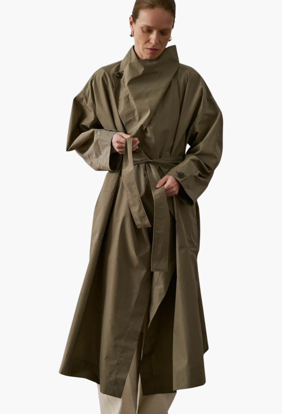 Grey - Albatros Trench - GLAM MODA