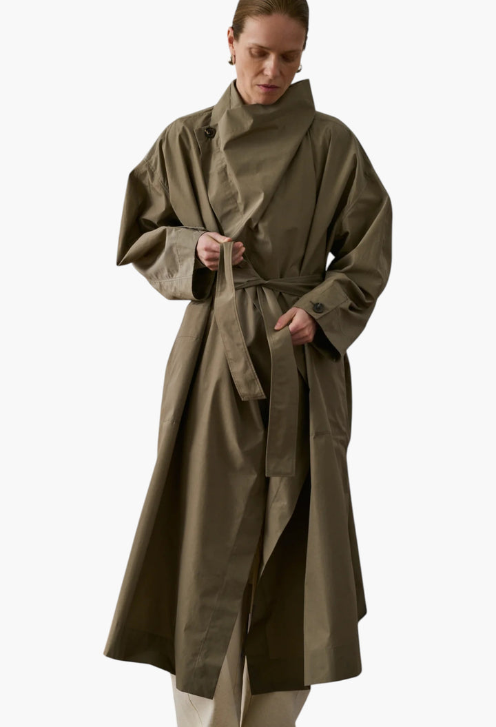 Grey - Albatros Trench - GLAM MODA