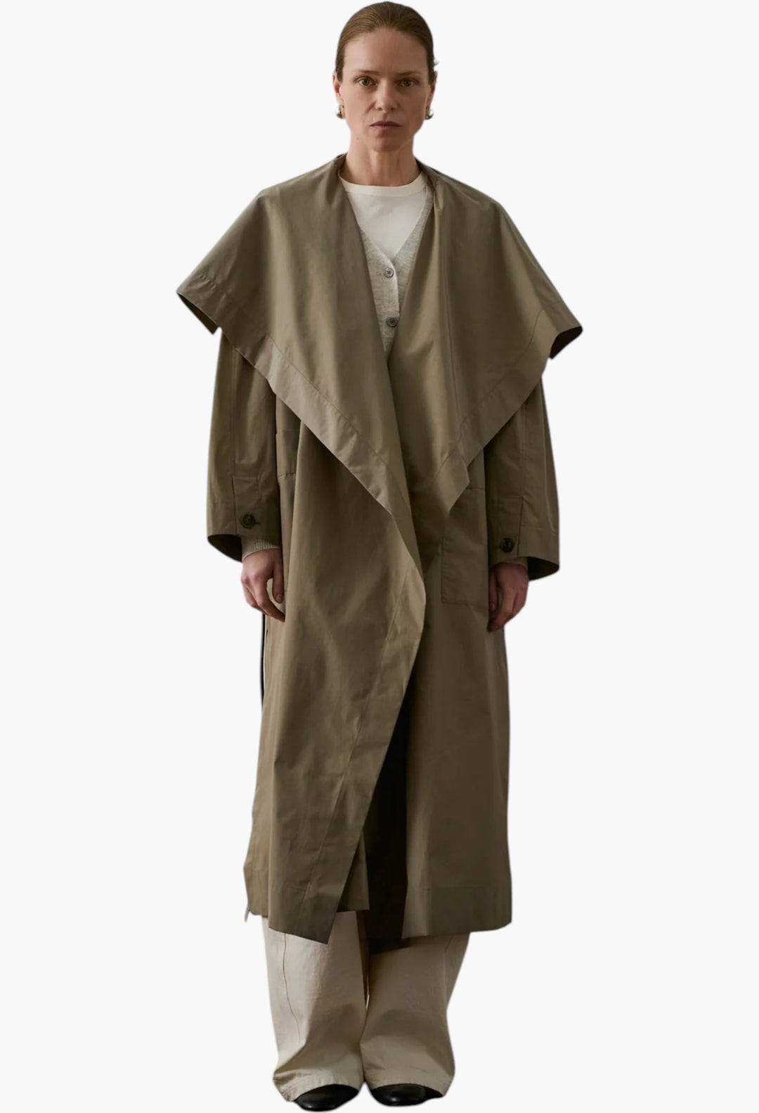 Grey - Albatros Trench - GLAM MODA