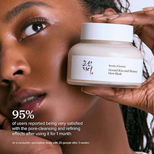 Ground Rice and Honey Glow Mask - GLAM MODA
