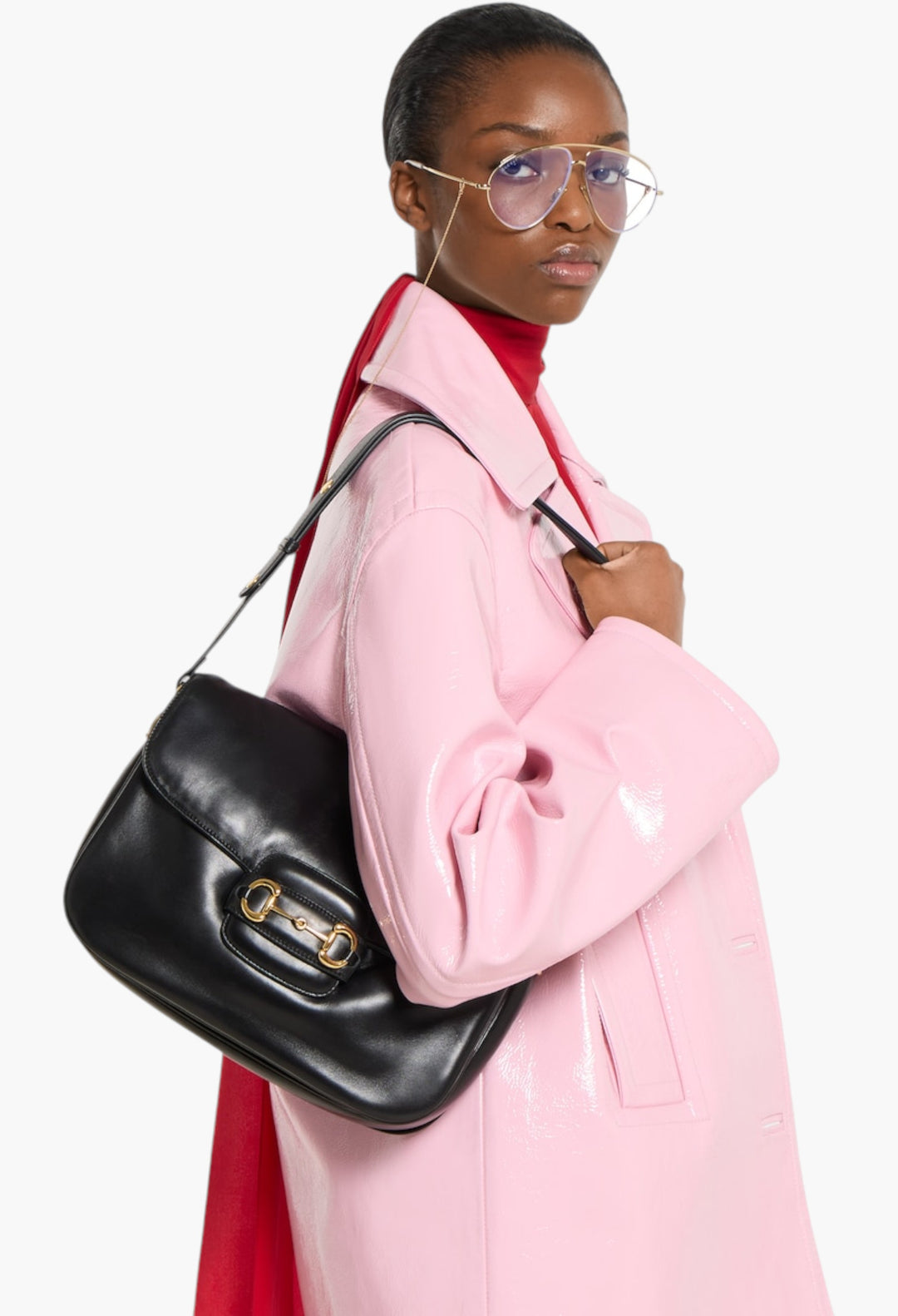 Gucci Horsebit 1955 Aura Medium Shoulder Bag - GLAM MODA