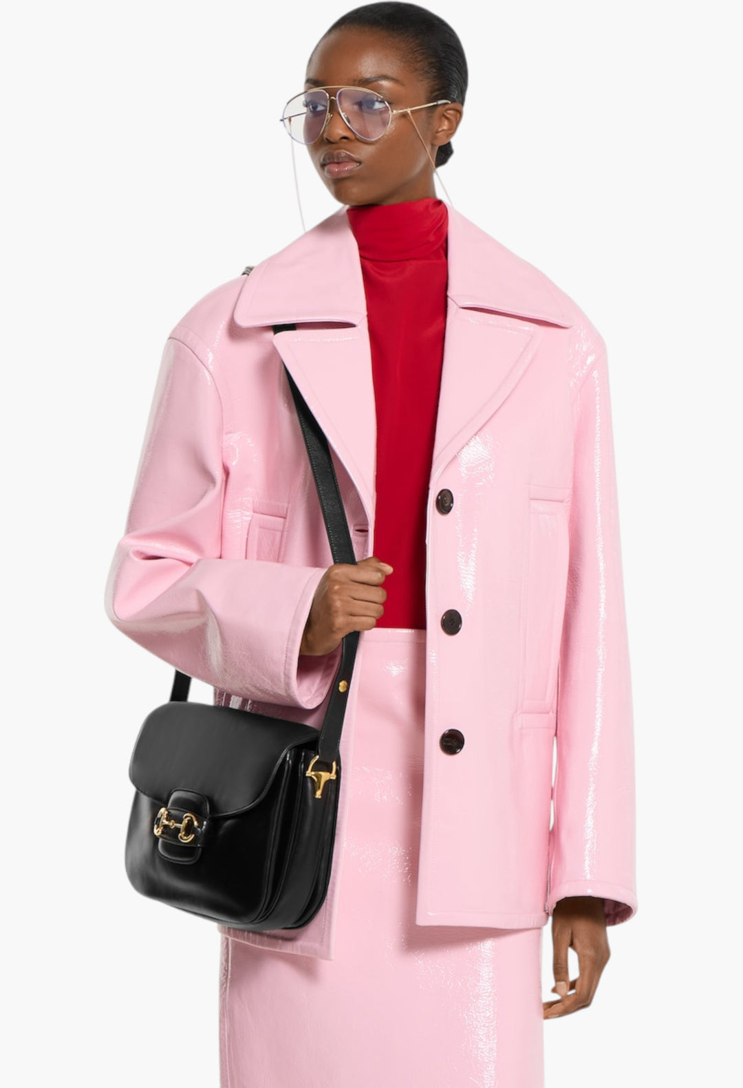 Gucci Horsebit 1955 Aura Medium Shoulder Bag - GLAM MODA