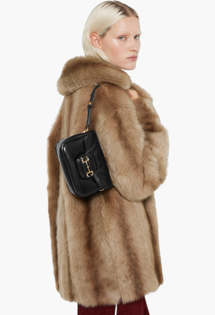 Gucci Horsebit 1955 Aura Mini Shoulder Bag - GLAM MODA