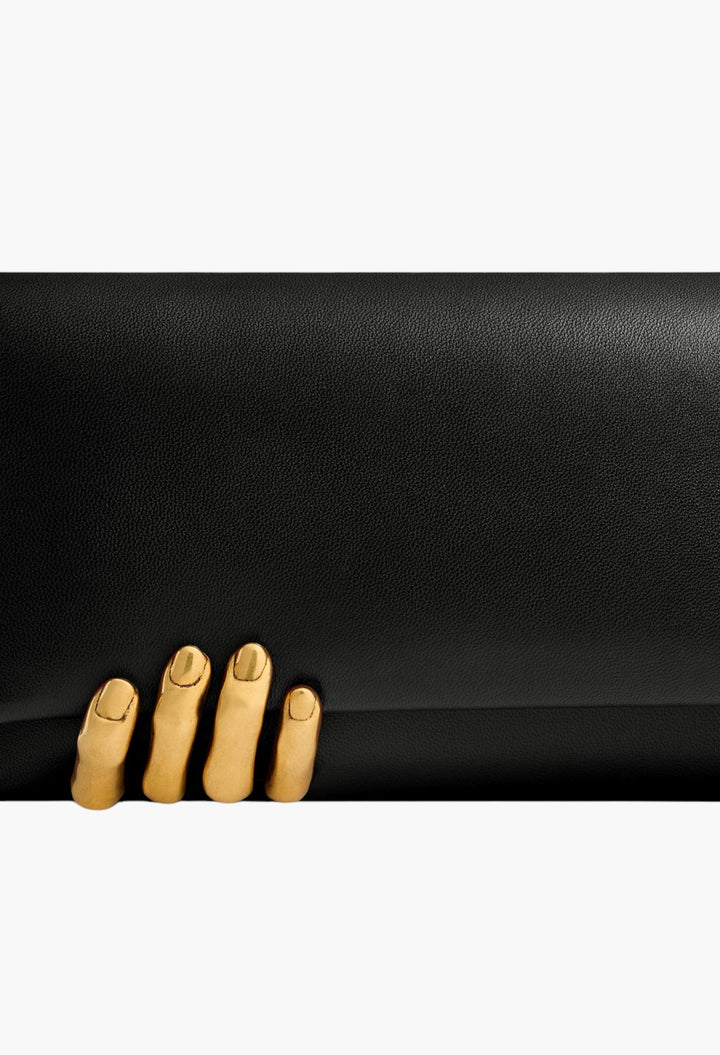 Sculpted Hand Clutch - GLAM MODA