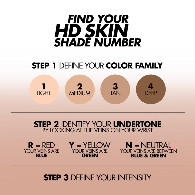 HD Skin Powder Foundation - Matte Compact - GLAM MODA