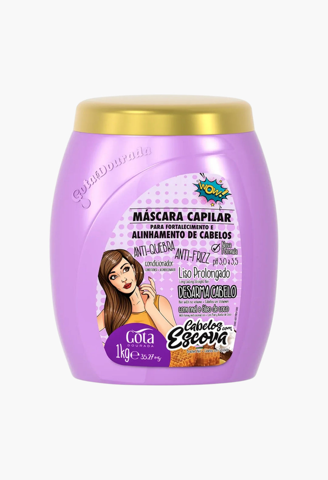 Hair Mask With Brush - GLAM MODA