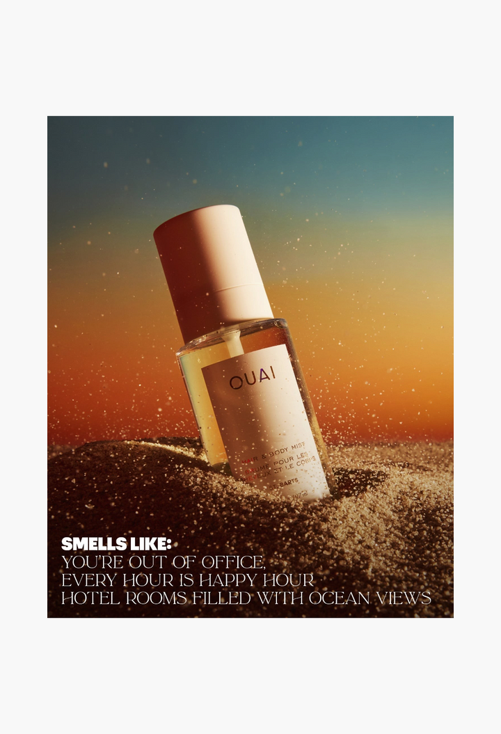 OUAI Hair & Body Fragrance Mist St. Barts Scent - Travel