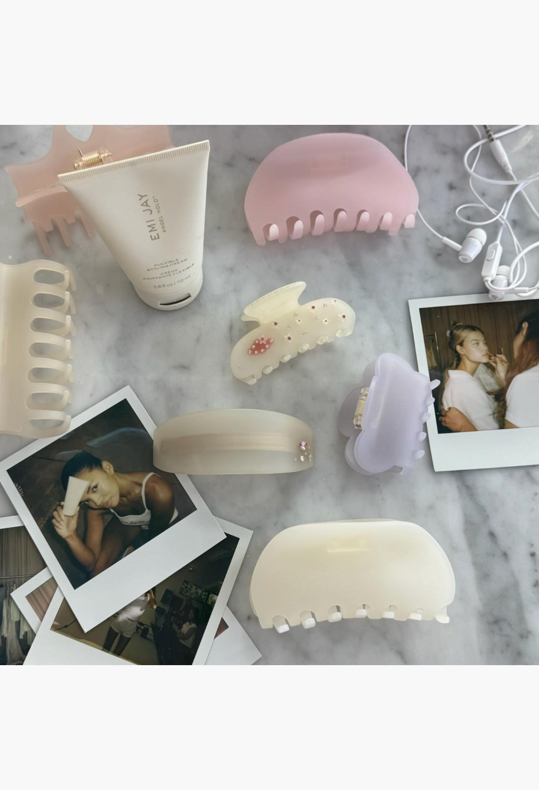 Emi Jay Sweetheart Clip in Cloud Kiss