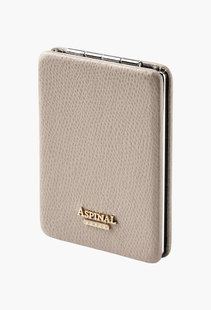 Elegant Compact Mirror - Leather Case Mirror - GLAM MODA