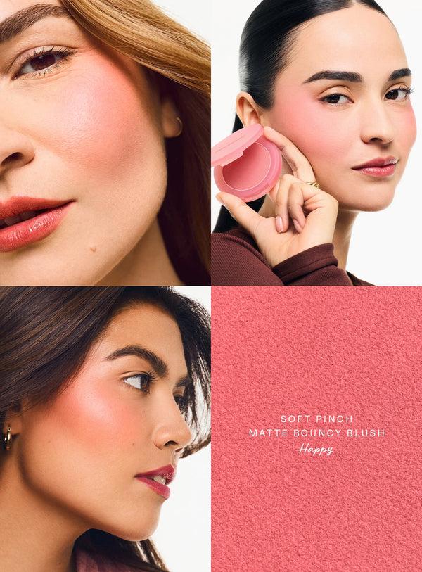 Happy- Soft Pinch Matte Bouncy Blush