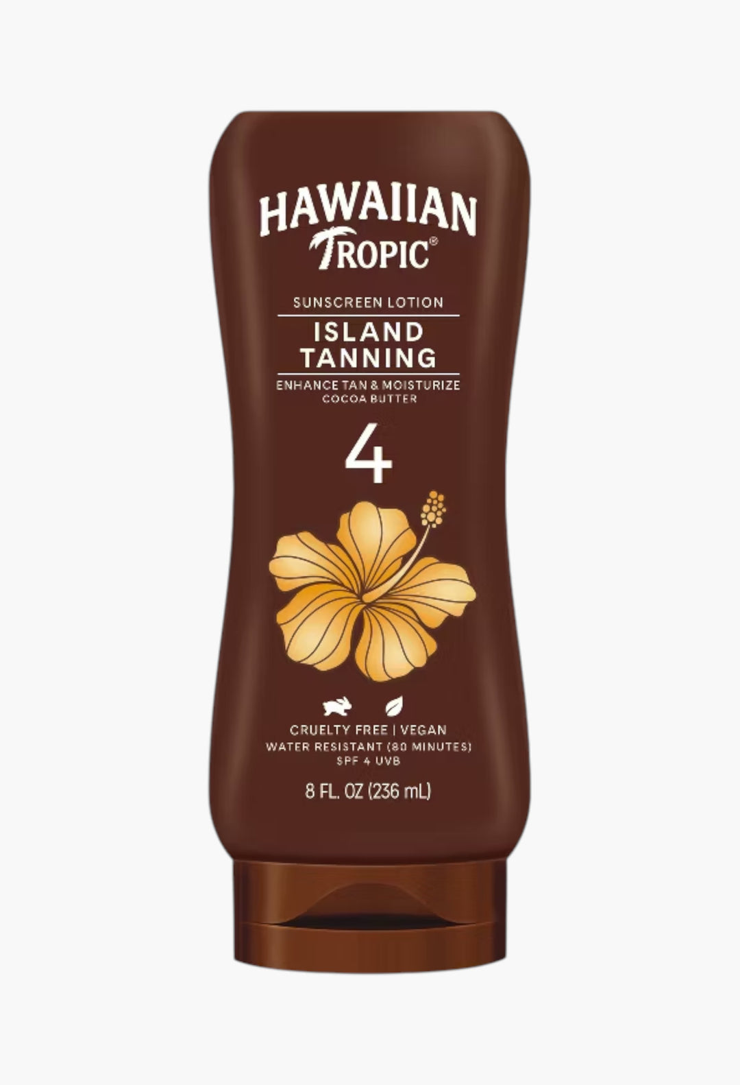 Hawaiian Tropic Dark Tanning Lotion Sunscreen - SPF 4 - 8oz - GLAM MODA