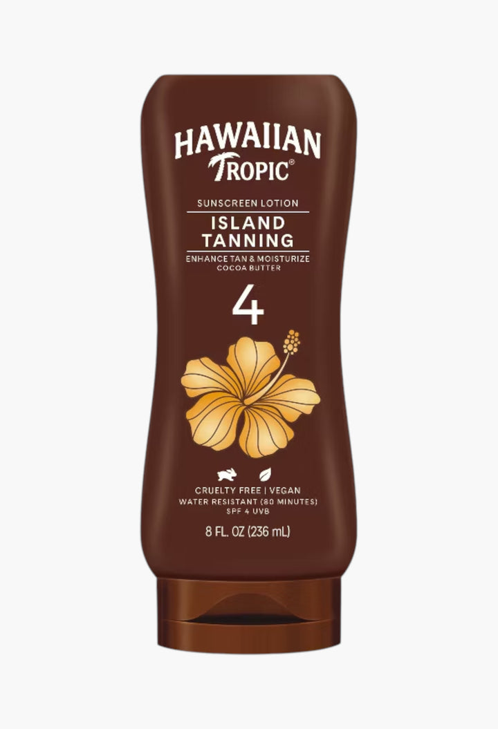 Hawaiian Tropic Dark Tanning Lotion Sunscreen - SPF 4 - 8oz - GLAM MODA