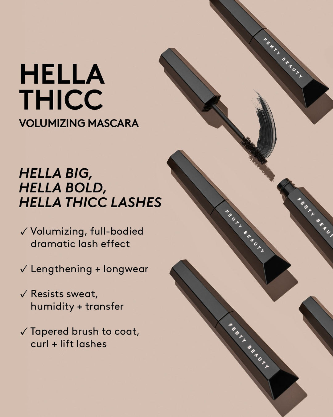 Hella Thicc Volumizing Mascara - GLAM MODA