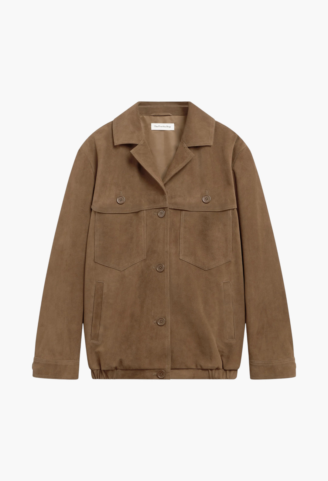 Hester Faux Suede Jacket - Camel - GLAM MODA