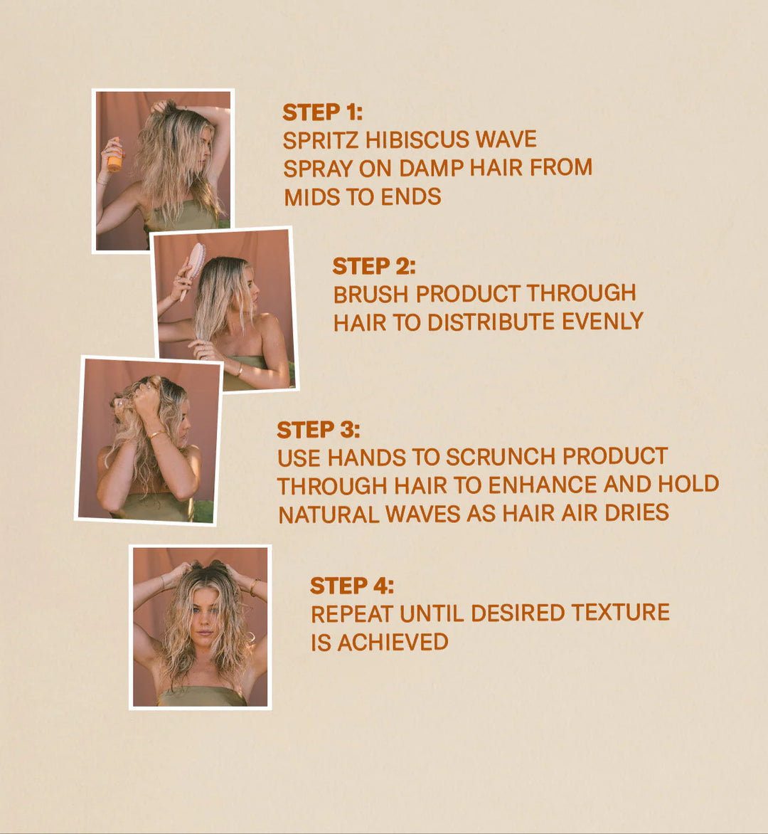 Hibiscus Wave Spray - GLAM MODA