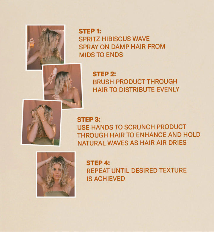 Hibiscus Wave Spray - GLAM MODA