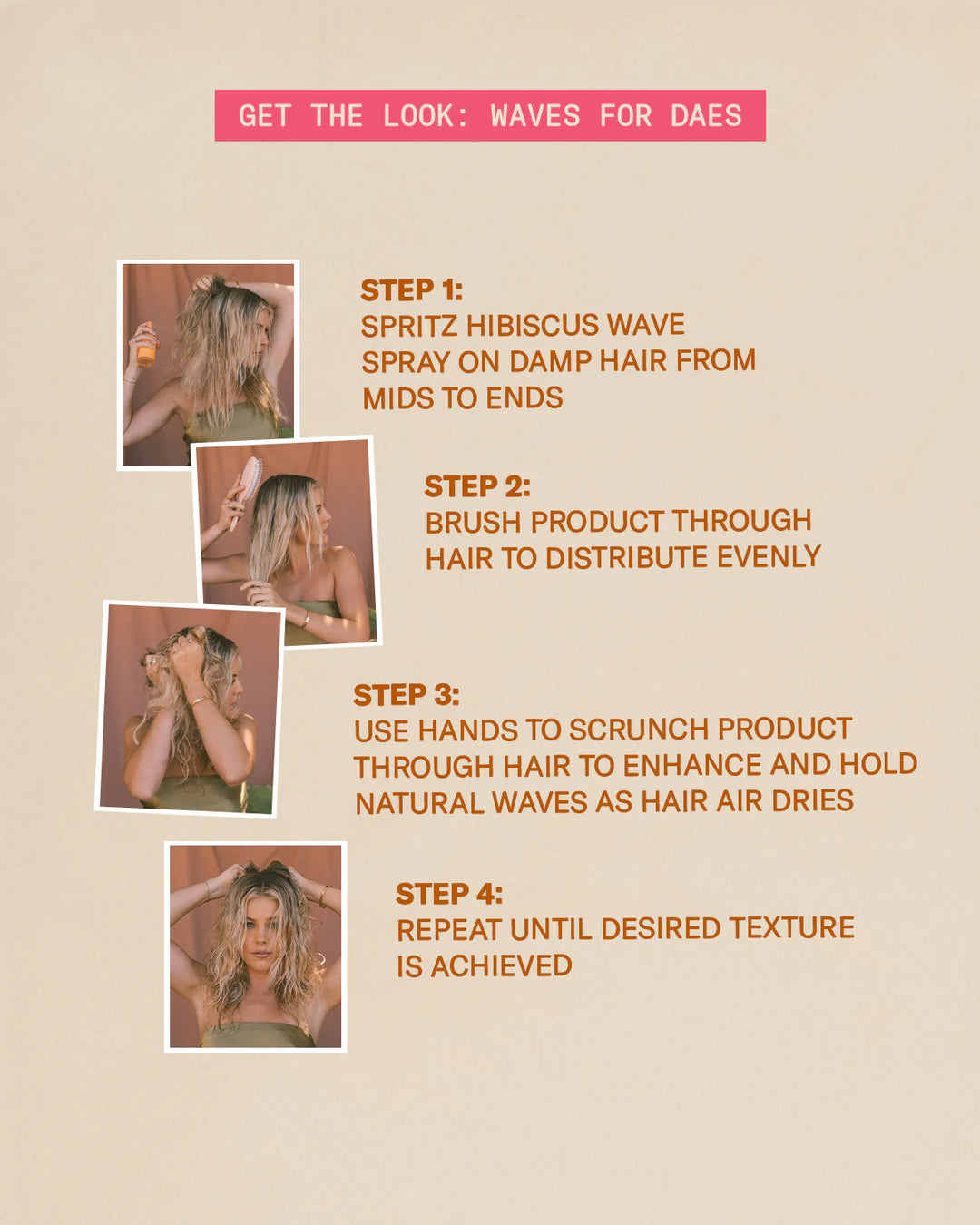 Hibiscus Wave Spray - GLAM MODA