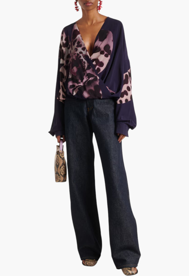 High-Rise Wide-Leg Jeans - GLAM MODA