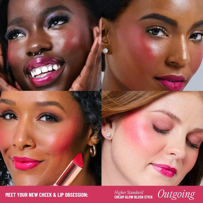 Higher Standard Cream Glow Blush Sticks - GLAM MODA