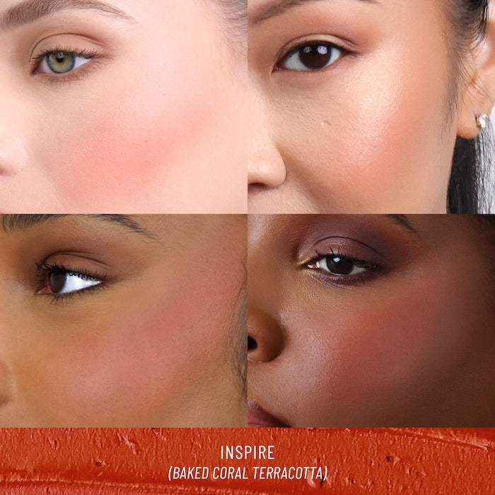 Satin-matte Blush - Natural Flush Cream Blush - GLAM MODA