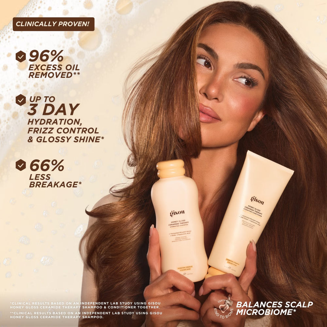 Honey Gloss Ceramide Therapy Hydrating Shampoo 250ml - GLAM MODA