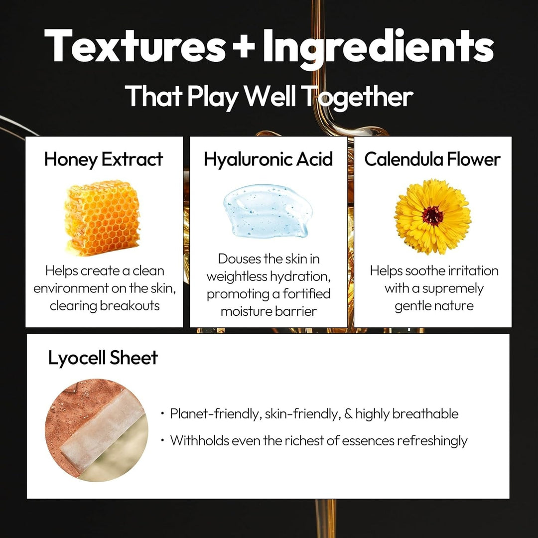 Honey - Lapcos Sheet Mask - GLAM MODA