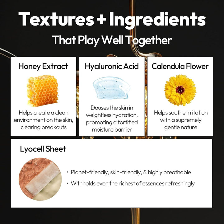 Honey - Lapcos Sheet Mask - GLAM MODA