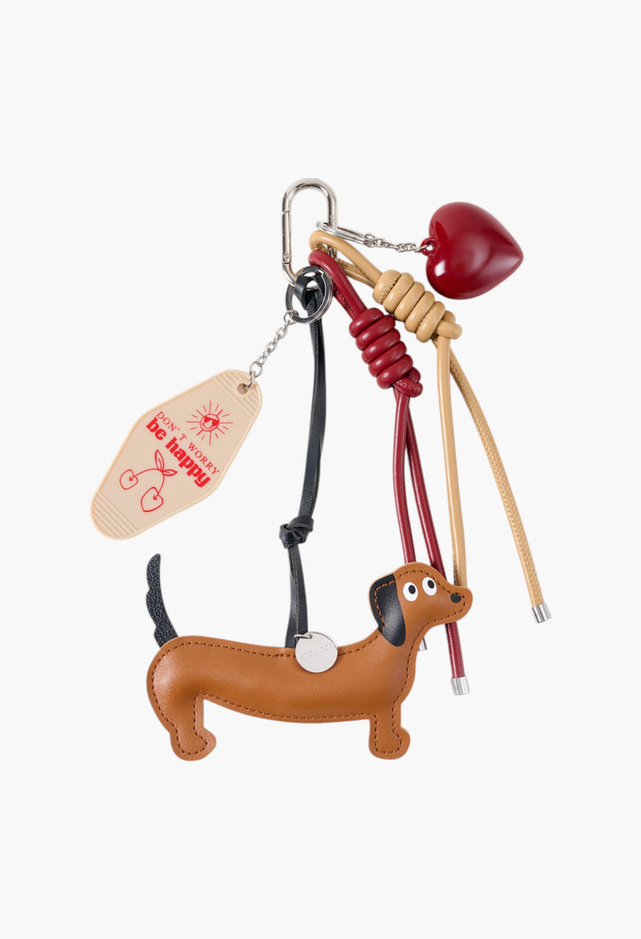 Hotdog Hugger Dachshund Stack Charm - GLAM MODA