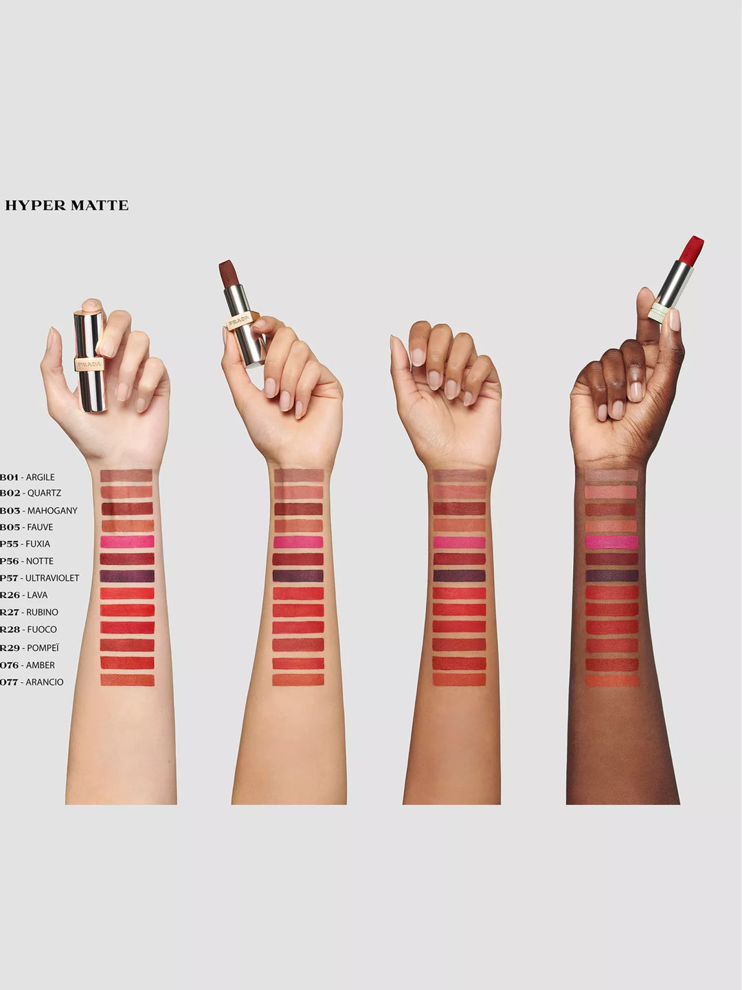 Hyper Matte Monochrome Refillable Lipstick 3.8g - GLAM MODA