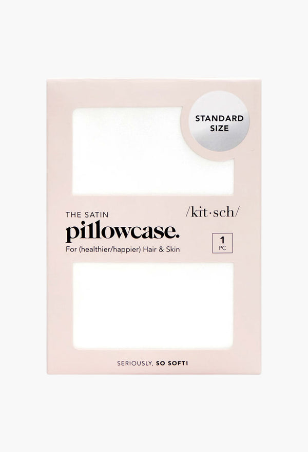 Satin Pillowcase - Ivory