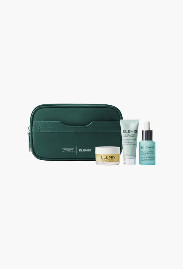 Elemis x Aston Martin Aramco Formula One Team Iconic Discovery Skincare Collection