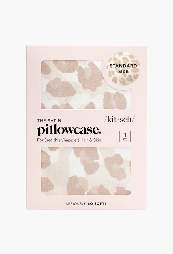Satin Pillowcase - Leopard
