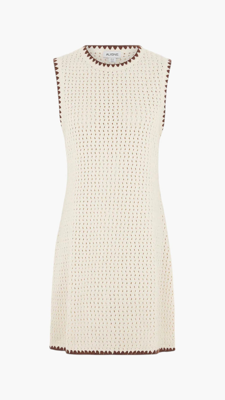 Immy Crochet Mini Dress - GLAM MODA