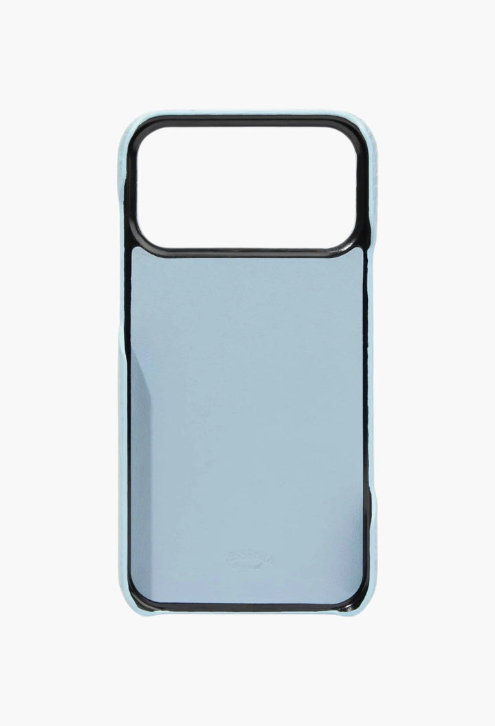 Light Blue Alligator Phone Case for iPhone 17 Pro