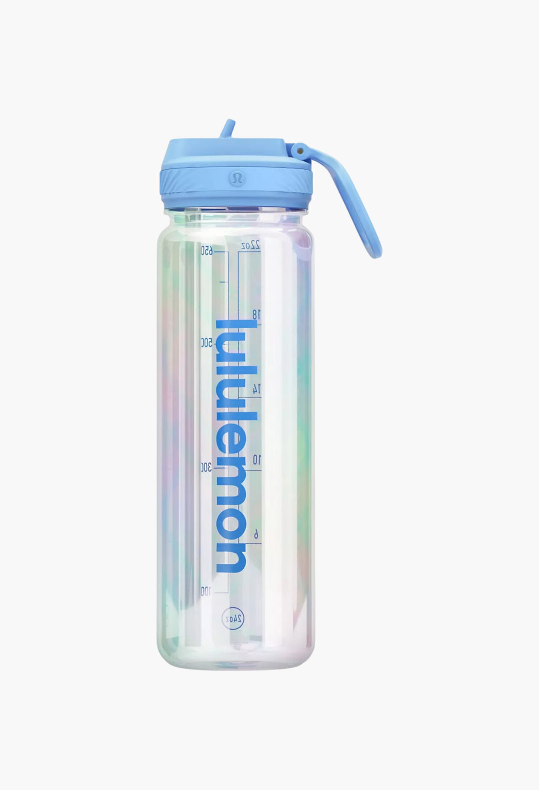 Back To Life Clear Bottle 24oz Straw Lid Iridescent - GLAM MODA