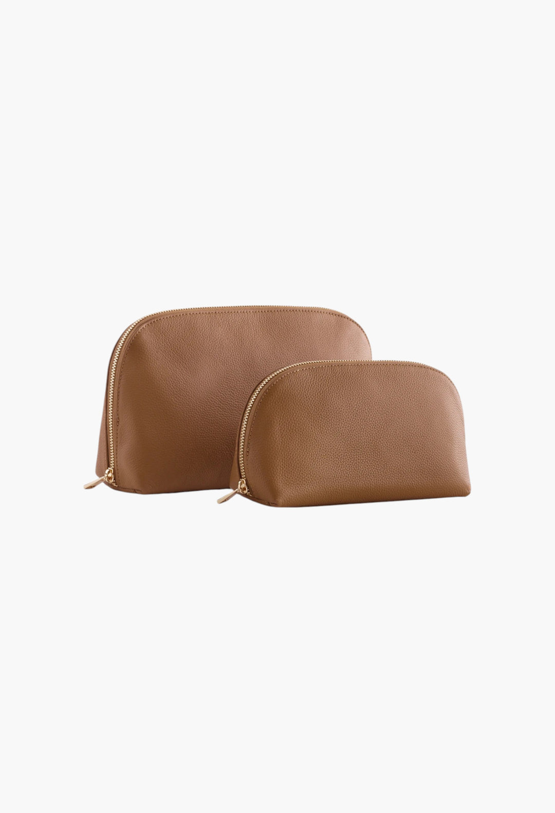 Italian Leather Pouch Travel Set - GLAM MODA