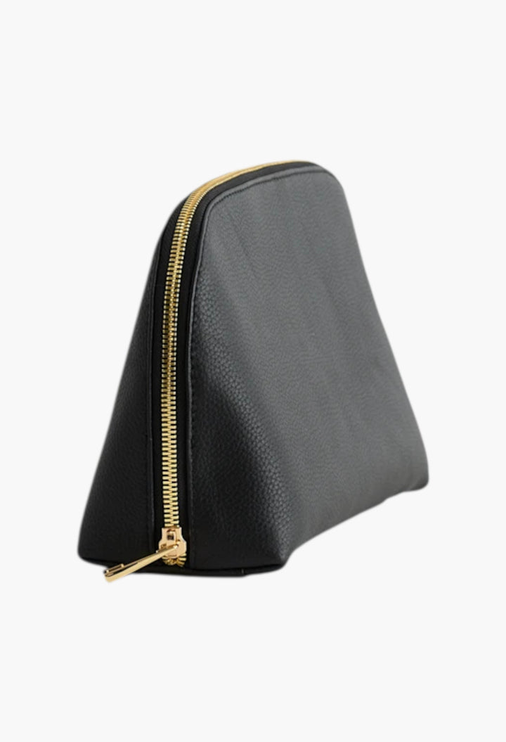 Italian Leather Pouch Travel Set - GLAM MODA