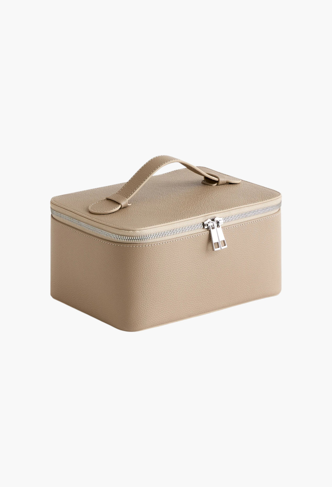 Italian Leather Travel Cosmetic Case - GLAM MODA